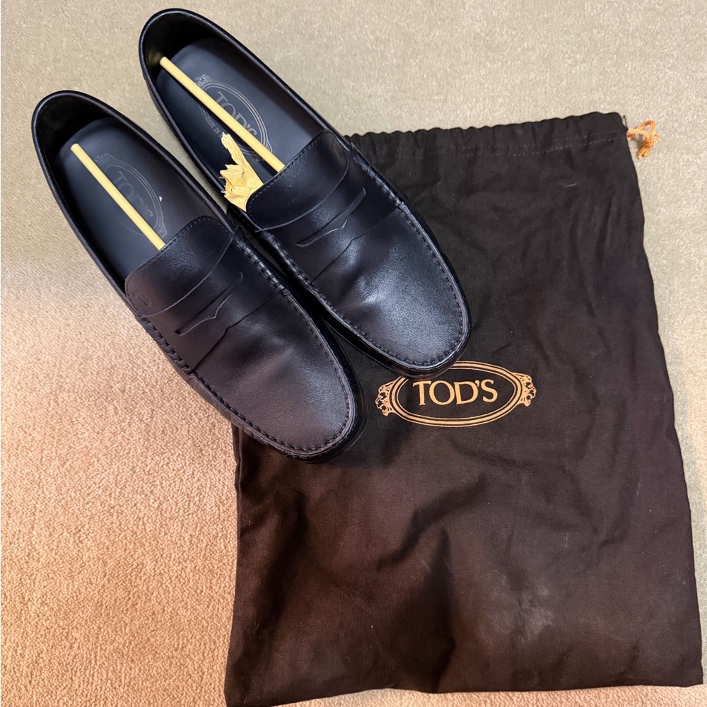 TOD’S Men's Black Loafers
